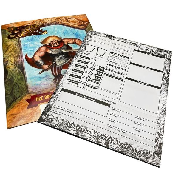 Dungeon Crawl Classics RPG Character Record Folio - Picture 2 of 3